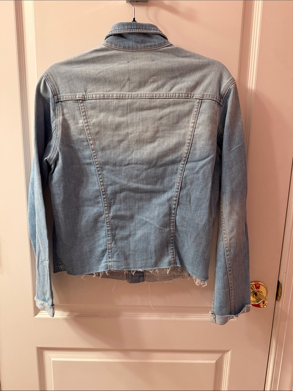 L'AGENCE Light Wash Denim Jean Jacket - Picture 5 of 5